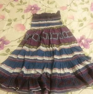 Strapless Victora Secret sundress/beach cover up